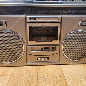 빈티지 National RX-5100 라디오 카세트 붐박스 (수리필요)