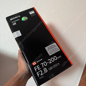 SEL70200GM2/FE 70-200mm F2.8 GMii (미개봉 정품등록이벤트가능) 가격내림