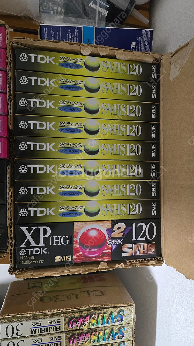 TDK/후지필름 VHS 테이프--0