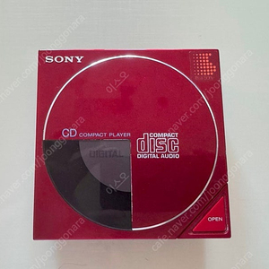 SONY 디스크맨 D-50 RED