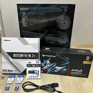 RX9070xt,7800x3d 게이밍 컴퓨터 판매