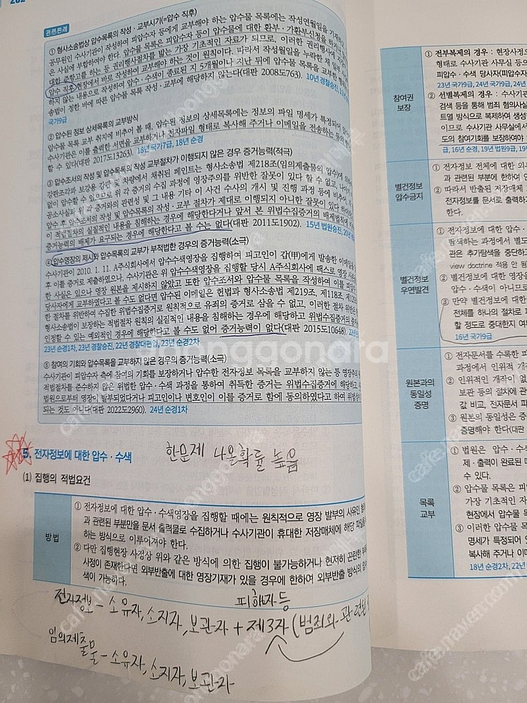 이윤탁 형사소송법 기본서 팝니다--1