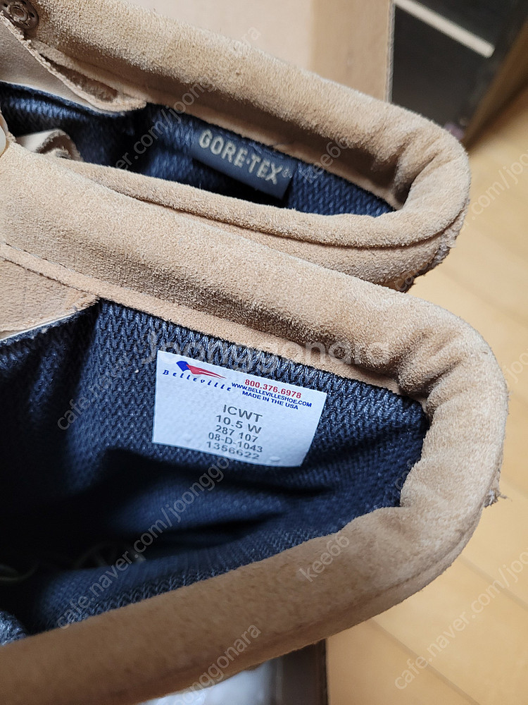 (새상품) 미군 Belleville 고어텍스 비브람 워...--3