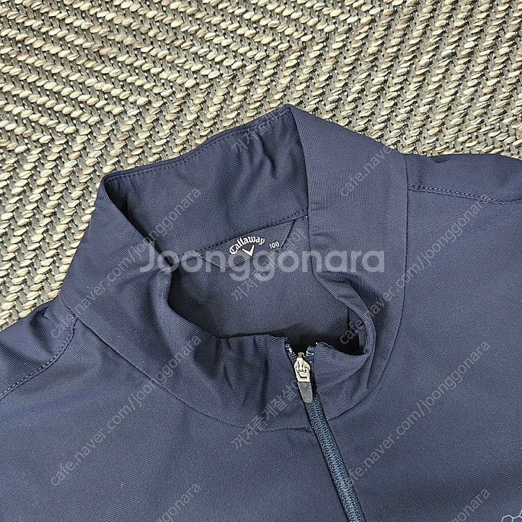 캘러웨이 반집업 기능성 반팔티 남자100--1