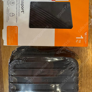 WD My Passport 외장하드(1TB)+케이스