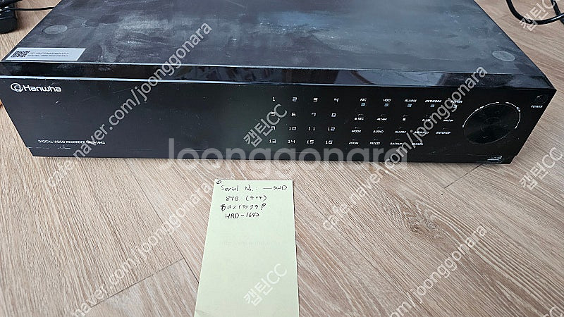 16CH CCTV DVR 한화테크윈 HRD-1642 8...--0