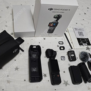 DJI 오즈모포켓3 크리에이터 콤보 (보험) 판매합니다