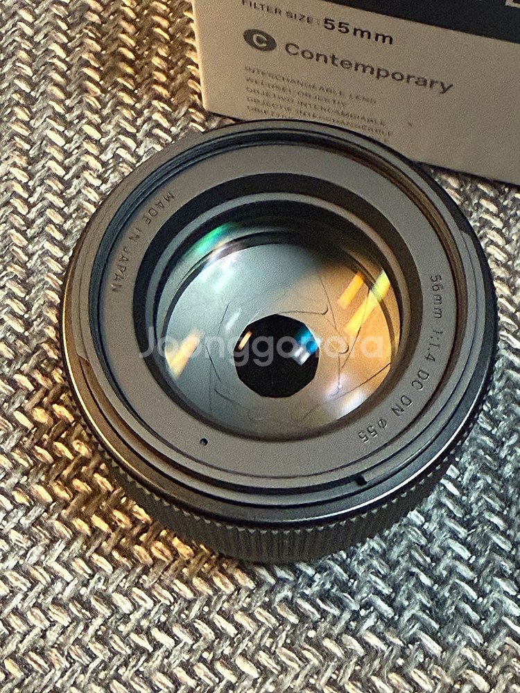 후지필름 시그마 56mm F1.4렌즈--2