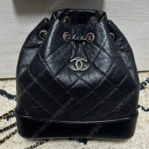 샤넬 가브리엘 백팩 블랙 스몰