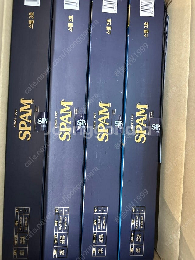 CJ스팸세트3호 한상자당 팝니다.(총수량8ea 두박스)...--2
