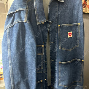 칼하트 wip nash jacket blue L