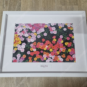 2016 China Pink 패랭이꽃 액자 팝니다