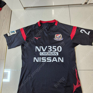 미즈노 일본 J리그 프로축구팀 요코하마 마리노스 트레이닝 유님폼/100사이즈