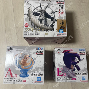 원피스 제일복권 장인의계보 샹크스, 루피, 보니 판매해요.