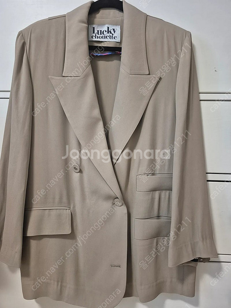 럭키슈에뜨 자켓(새상품)-77까지 가능/미샤 시스템 오즈세컨 타임 산드로 코스--1