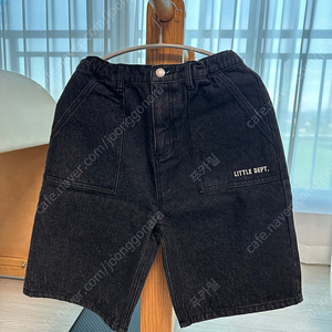리틀뎁 흑청 반바지 XL사이즈