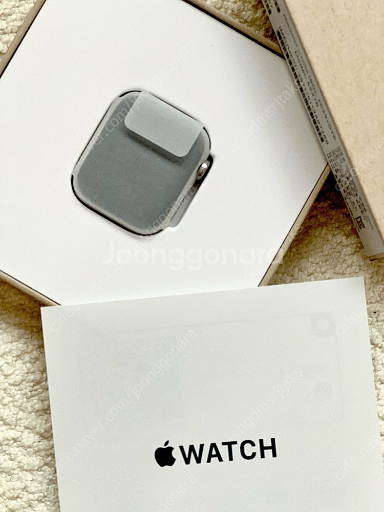 [새제품] 애플워치7 41mm 스테인레스 셀룰러--1