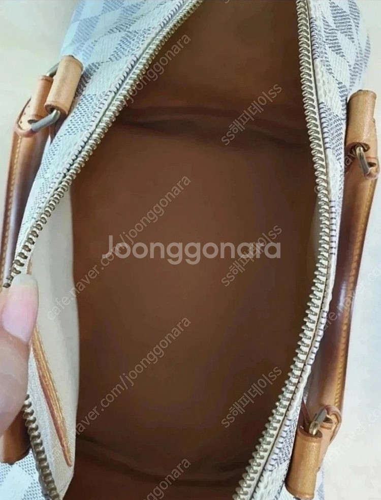 루이비통 스피디 토트백아주르색상--4