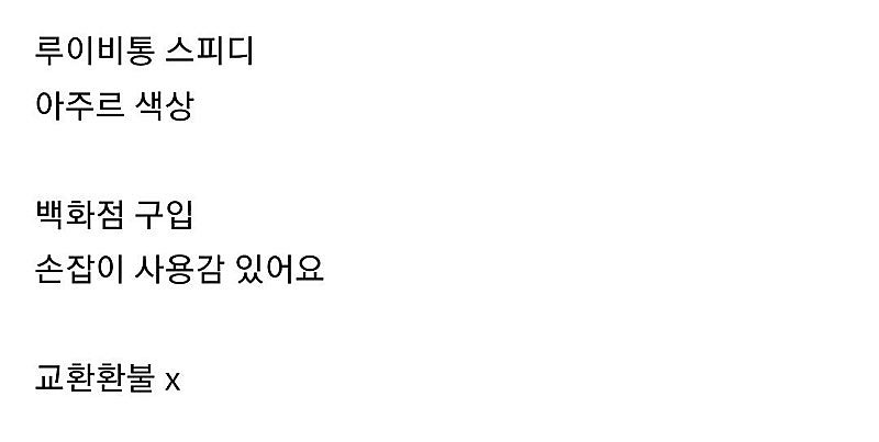 루이비통 스피디 토트백아주르색상--5