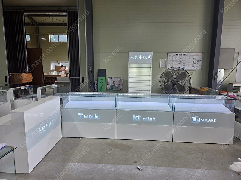 휴대폰진열장.핸드폰진열장 새상품 이미지