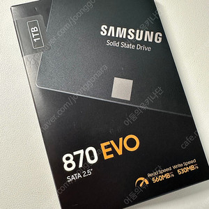 삼성 SAMSUNG 870 EVO 1TB SSD