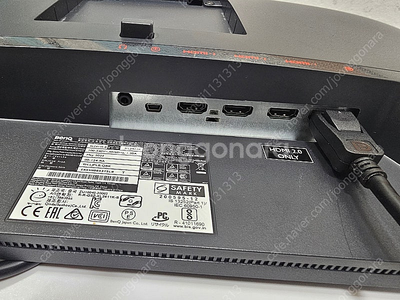 벤큐XL2411K BENQ 24인치게이밍모니터--1