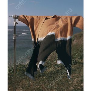 부디무드라 린넨 100% 기모노 로브 새상품