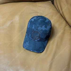 Supreme 슈프림x스톤아일랜드 블랙 카모 캠프캡 모자 (Camo Black)