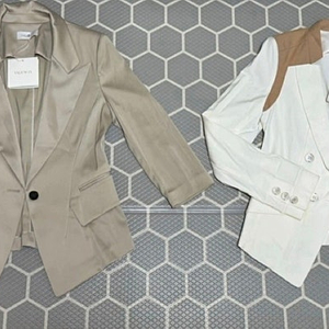 (새상품)발렌시아 스판자켓2개 일괄55사이즈