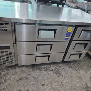 부성 서랍테이블 냉장고 간냉식