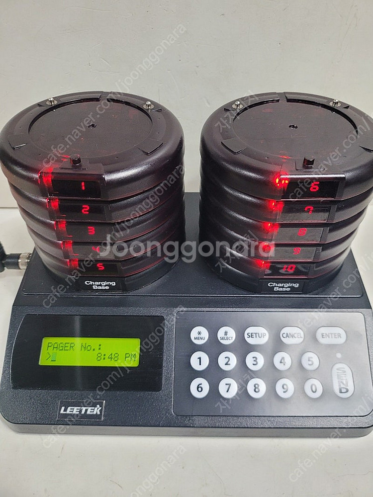 리텍진동벨 G3 카페용 팝니다 10개 세트--2