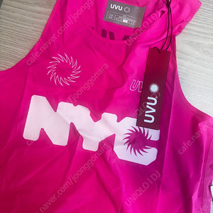 [M] UVU 러닝 싱글렛 핑크