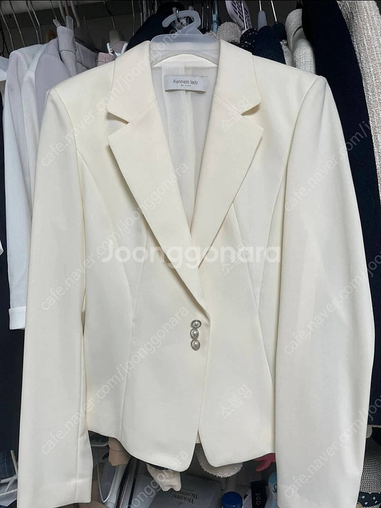 케네스레이디 정장 자켓 치마 세트 55--0