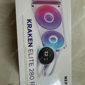 가격 내립니다 NZXT KRAKEN ELITE V2 280 RGB 화이트 크라켄 수냉 쿨러 판매합니다