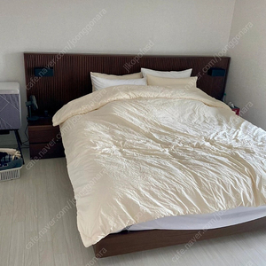 라지킹 호텔식침대 프레임+협탁2+매트리스(가로180)