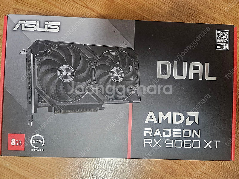 라데온 asus rx 9060 xt 8gb 그래픽카드 ...--0