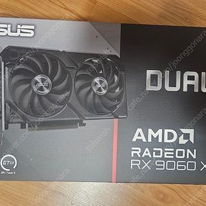 라데온 asus rx 9060 xt 8gb 그래픽카드 미개봉