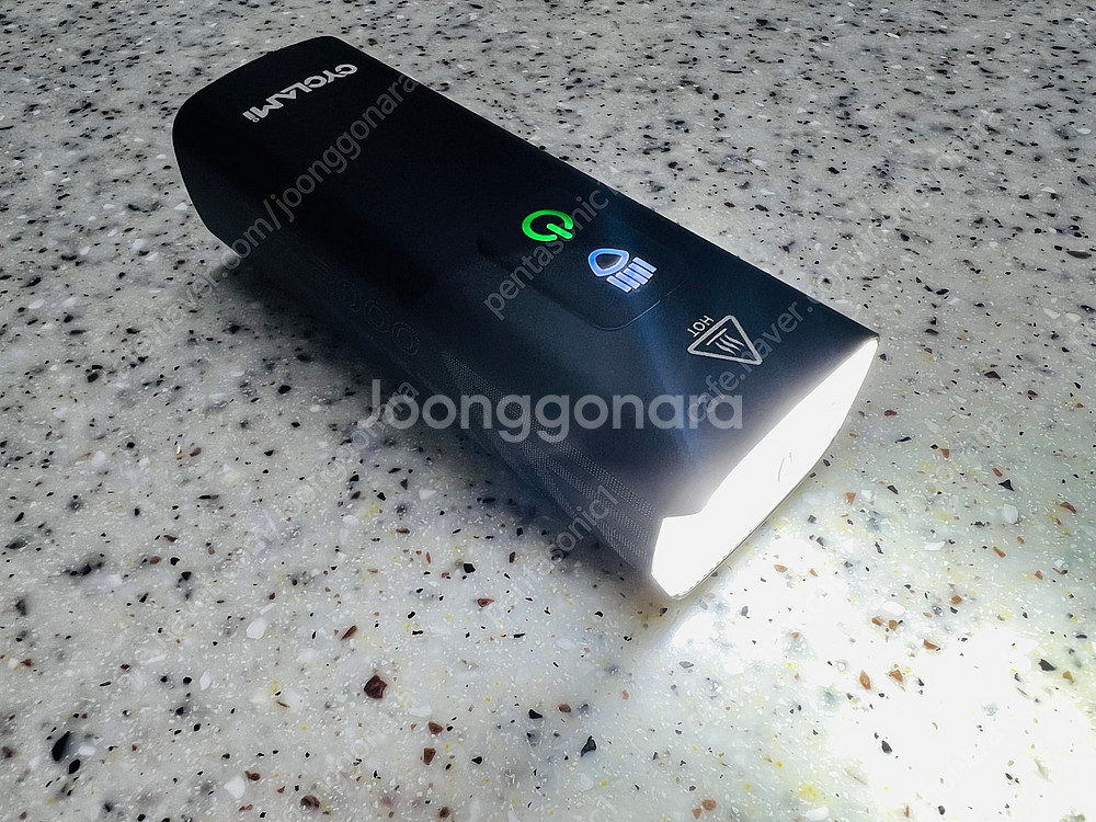 2000루멘 C타입 자전거 라이트 후레쉬 전조등 가민형 거치대 서비스--3