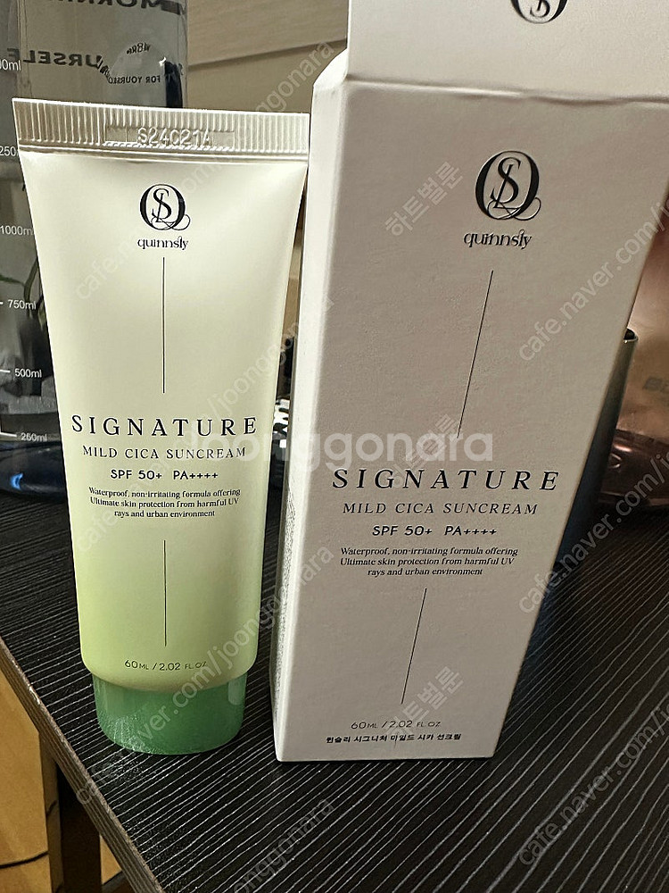 (새상품) 퀸슬리 시카 선크림 용량60ml--0