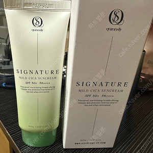 (새상품) 퀸슬리 시카 선크림 용량60ml