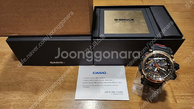 지샥 35주년 그래비티마스터 골드토네이도--0