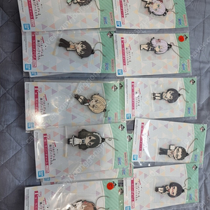 아랴양 제일복권 키링 풀세트팝니다 로시데레 이치방쿠지