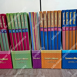 문진 런투리드1~2단계+cd+워크북(learn to read)~깨끗