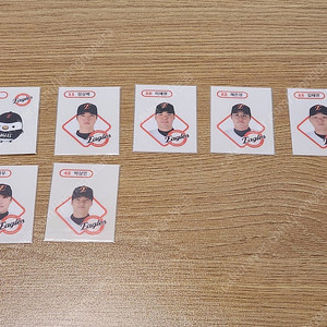 KBO 크보빵 한화 7장 일괄 판매합니다