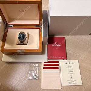오메가 아쿠아테라 신형 41mm 청판 팝니다