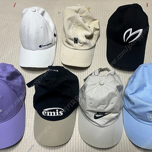 이미스, 나이키, 챔피언, 미스터바니 등 캡모자 7개