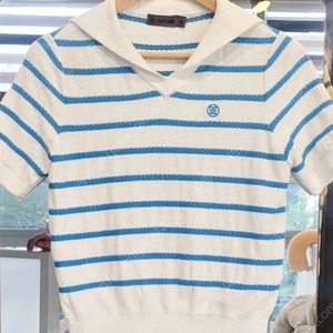 정품/지포어 세일러카라 니트 상의