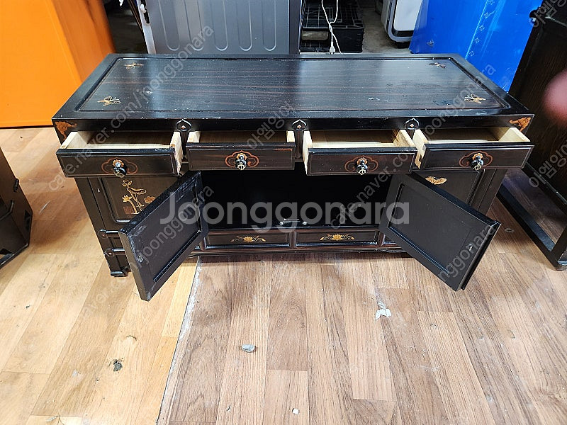 옛날가구 인테리어소품 나무장식장 고풍나무함 보관함 인테...--1