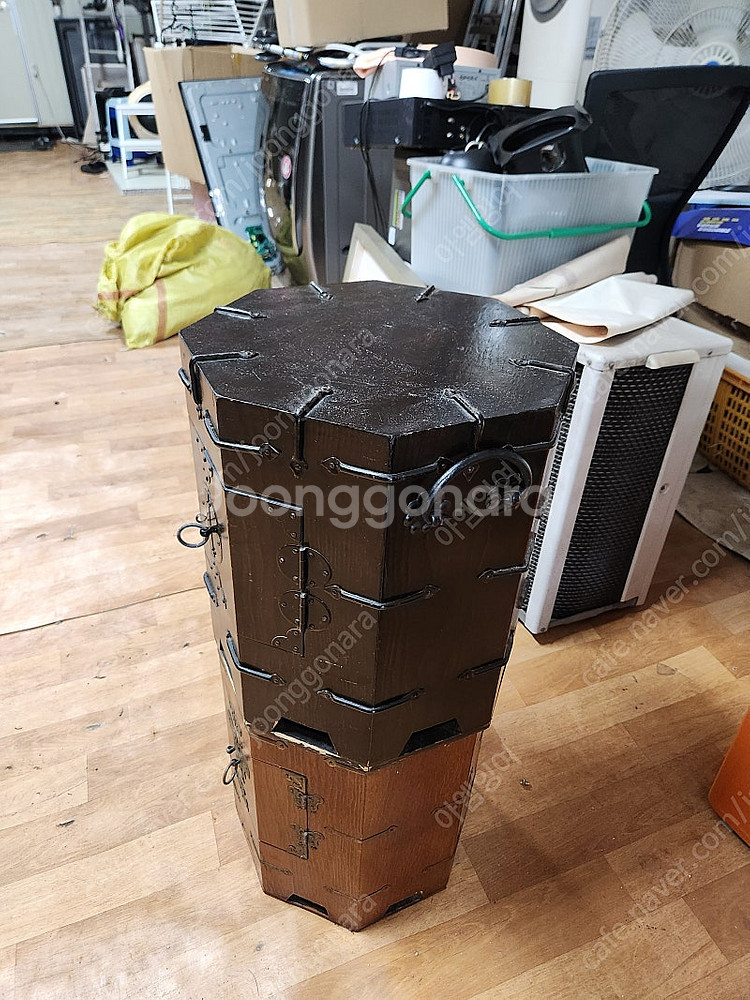 옛날가구 인테리어소품 나무장식장 고풍나무함 보관함 인테...--9