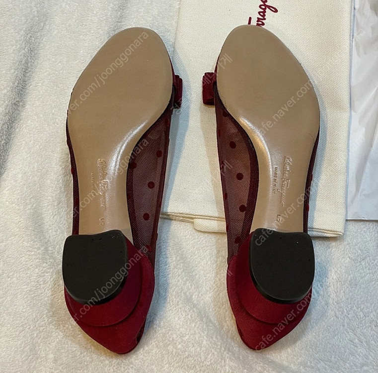 페라가모 바라도트 레드 새상품 5D--2